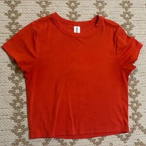 Abound Red Crop Top